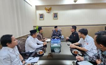 Audiensi Bawaslu Kota Jakarta Pusat dengan Kemenag