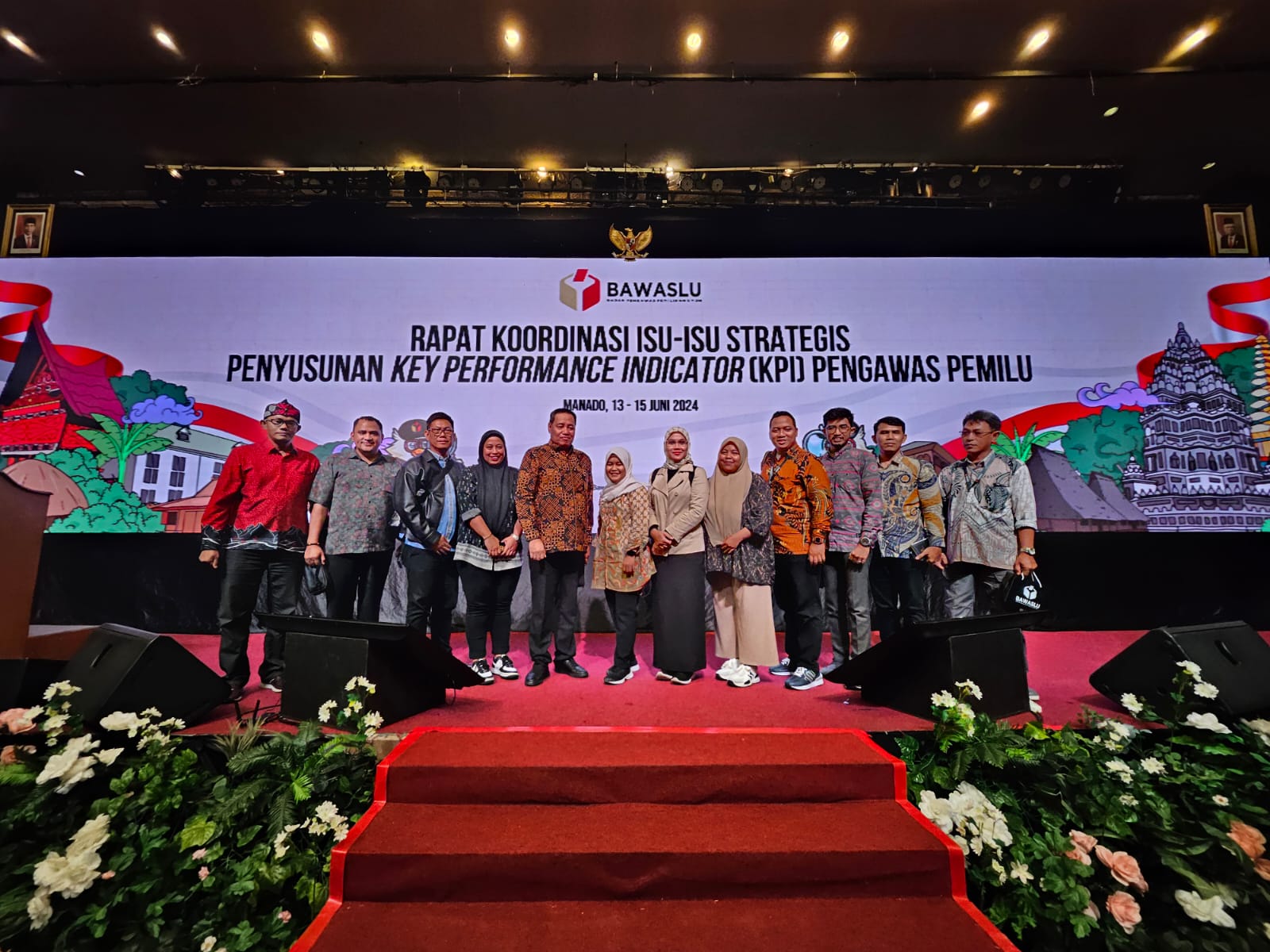 Foto Bersama pada Kegiatan Rakor Isu-Isu Strategis