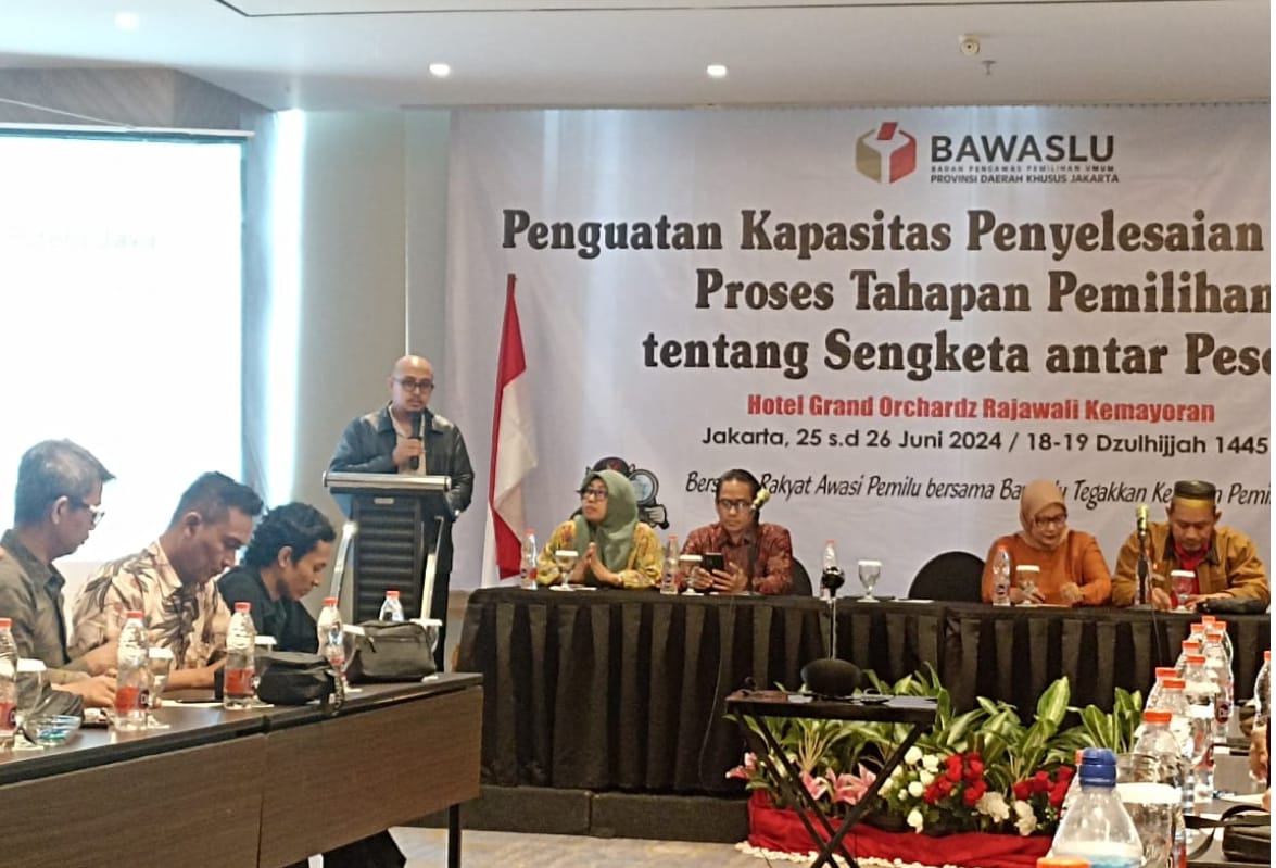 Penguatan Kapasitas Penyelesaian Sengketa Proses Tahapan Pemilihan 2024