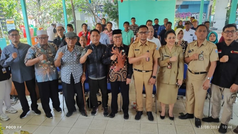 Foto Bersama Giat Forum Warga di Kecamatan Sawah Besar