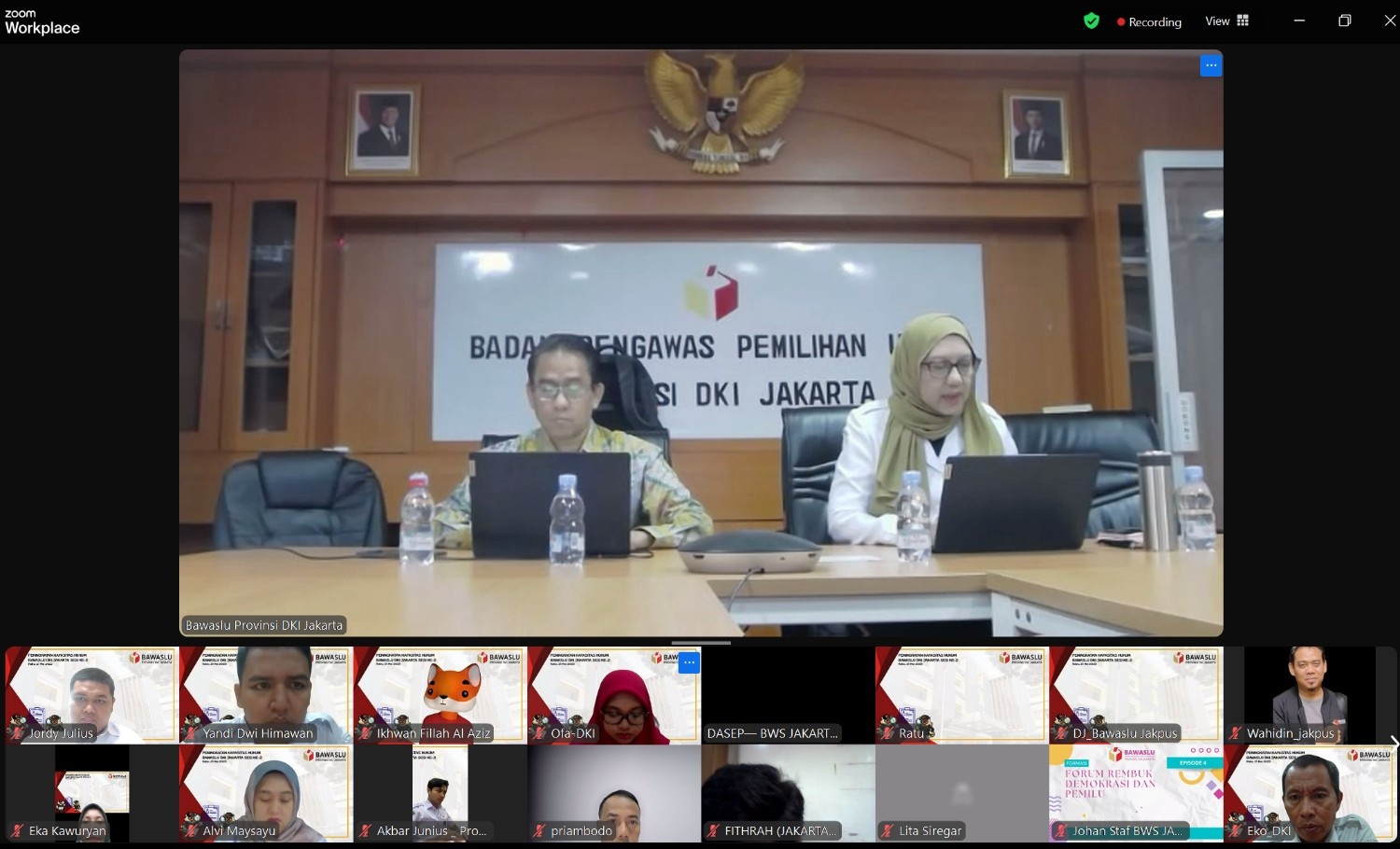 Peningkatan Kapasitas Hukum Bawaslu Provinsi DKI Jakarta