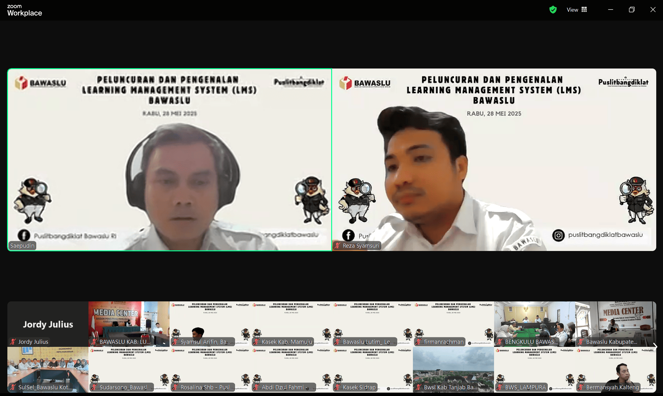 Launching Learning Management System (LMS) Bawaslu