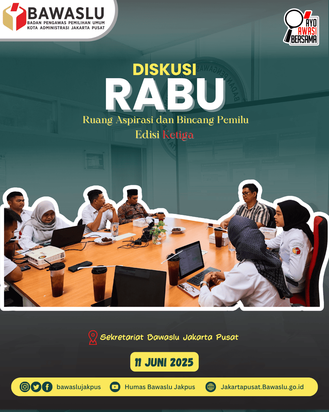 Ruang Aspirasi dan Bicang Pemilu Edisi #3