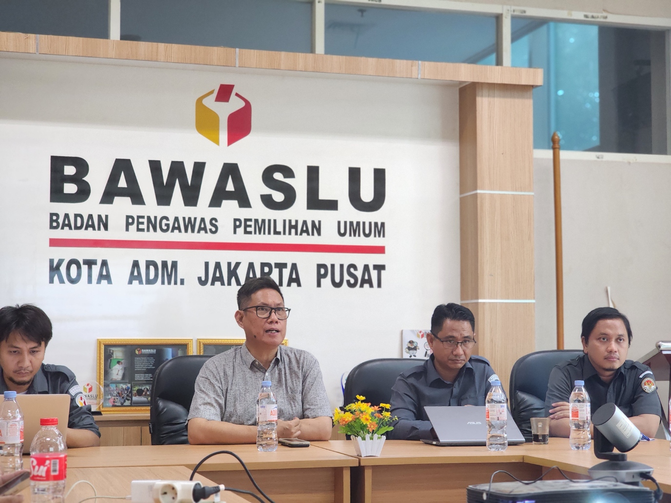 Rapat Persiapan Pelaksanaan Uji Petik di Wilayah Jakarta Pusat