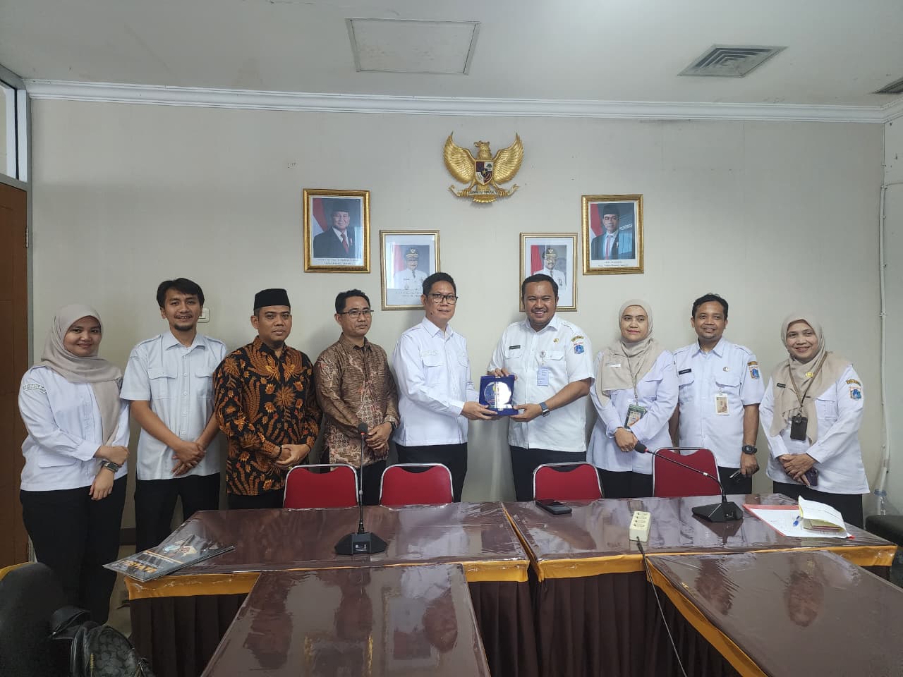 Foto Bersama dalam Audiensi Sudin Pendidikan Wilayah II Jakarta Pusat