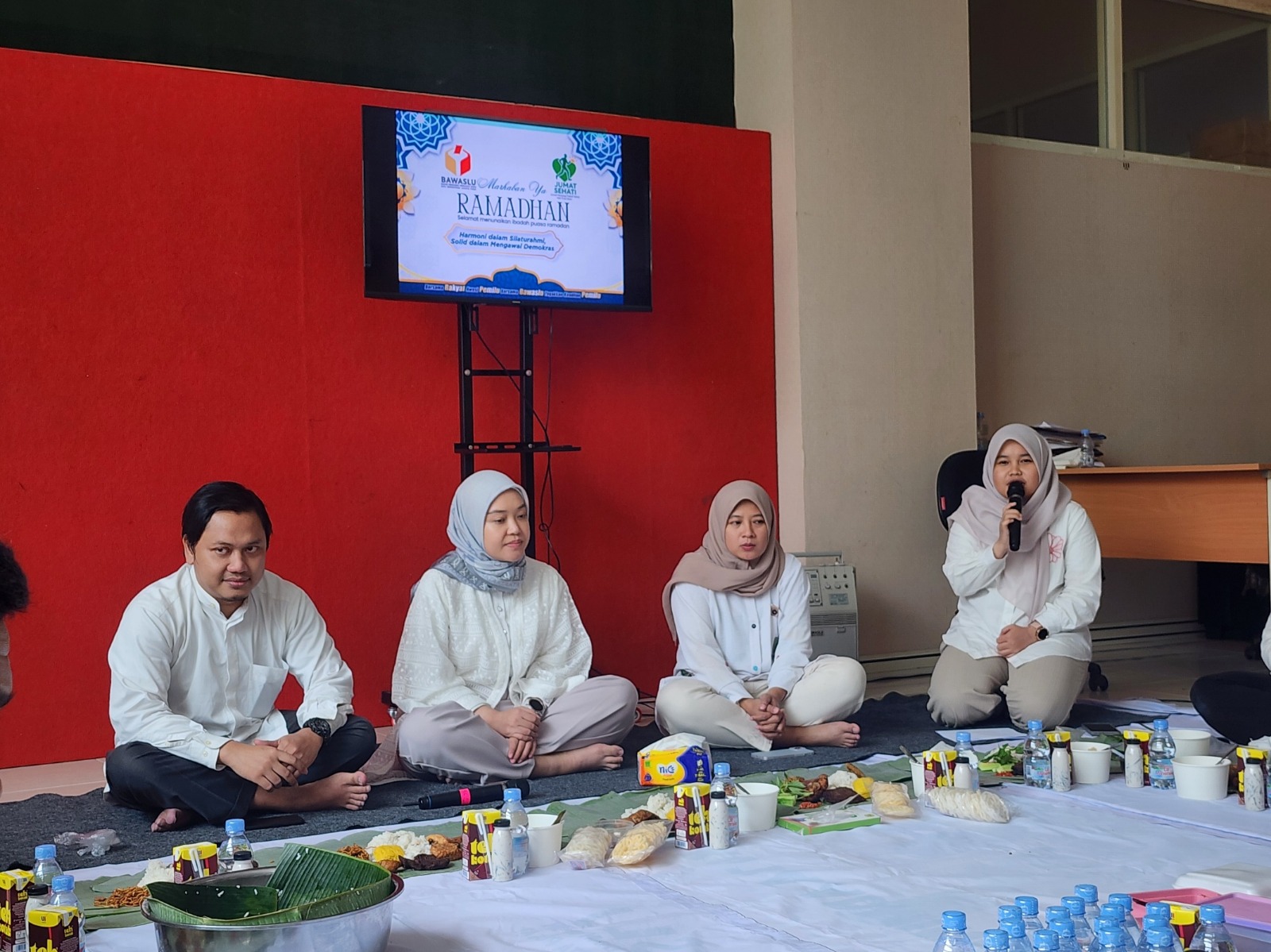 Jumat Sehati Bawaslu Jakarta Pusat Menyambut Ramadan 1447H