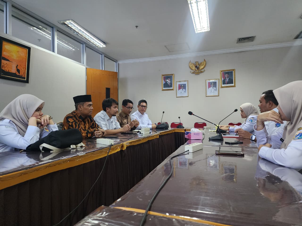 Audiensi Bawaslu Jakarta Pusat dengan Sudin Pendidikan Jakarta Pusat Wilayah II