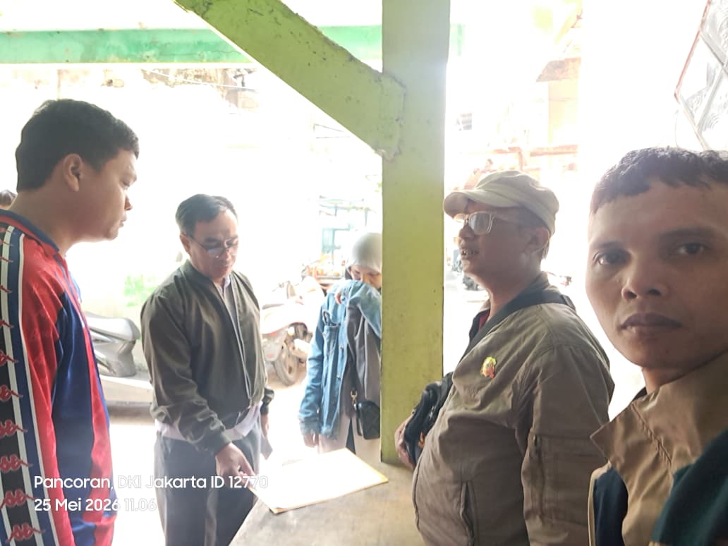 Anggota Bawaslu Jakarta Pusat, M. Halman Muhdar Lakukan Pengawasan Pelaksanaan Coklit Terbatas yang Diselenggarakan oleh KPU Jakarta Pusat