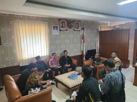 Bawaslu Jakarta Pusat Audiensi dengan Sudin Pendidikan Wilayah II Jakarta Pusat