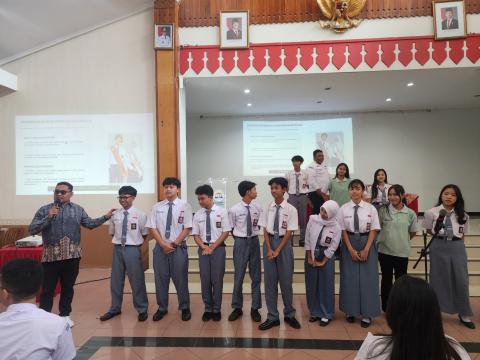 Pemilihan Duta Pengawas Partisipatif SMKN 27 Jakarta