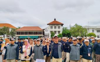 Bawaslu Jakarta Pusat Dalam Deklarasi Pemilu Damai