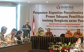 Penguatan Kapasitas Penyelesaian Sengketa Proses Tahapan Pemilihan 2024