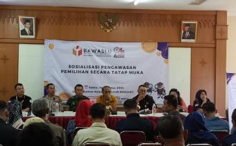 Sosialisasi Pengawasan Pemilihan Secara Tatap Muka Kecamatan Cempaka Putih