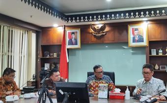 Audiensi Bawaslu Jakarta Pusat dengan Walikota Administrasi Jakarta Pusat. (12/9)