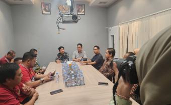 Koordinasi Bawaslu Jakarta Pusat Dengan KPU Jakarta Pusat