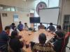Audiensi jajaran pengurus Dewan Pimpinan Cabang (DPC) Partai Garda Perubahan Indonesia (Garuda) di kantor Bawaslu Jakarta Pusat