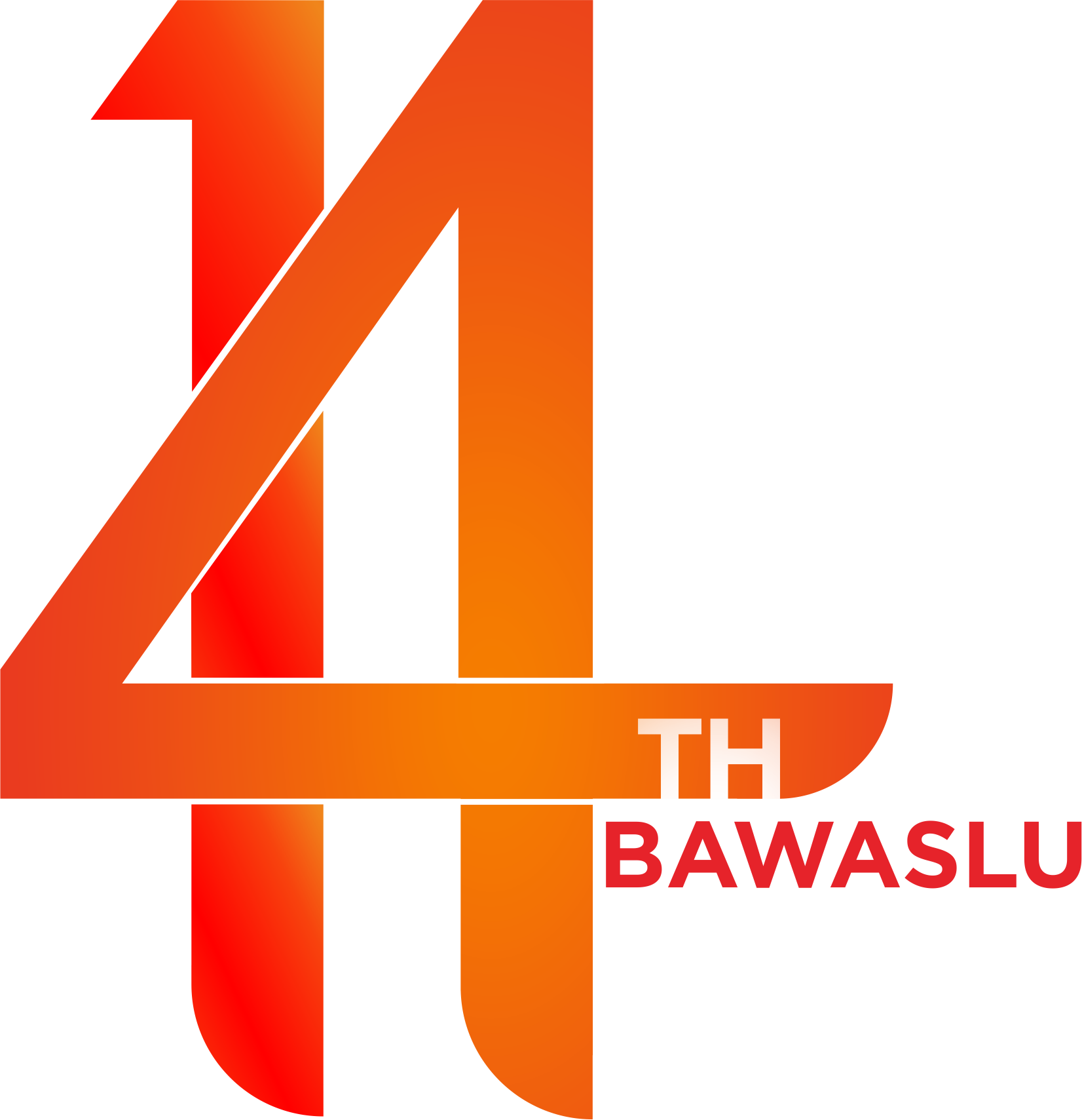 Logo HUT Bawaslu ke 14 
logo PNG